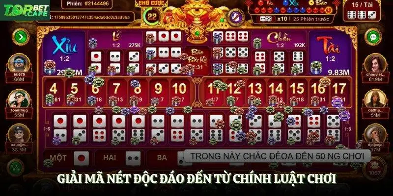 Giải mã nét độc đáo đến từ chính luật chơi