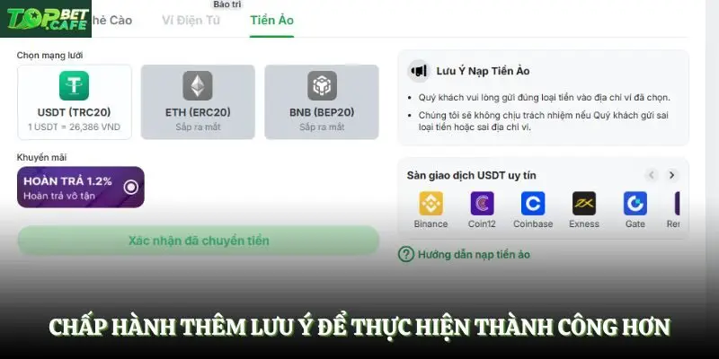 Chấp hành thêm lưu ý để thực hiện thành công hơn