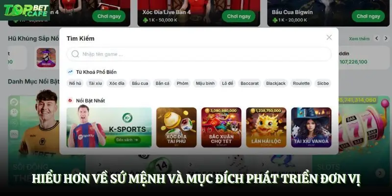 Hiểu hơn về sứ mệnh và mục đích phát triển đơn vị