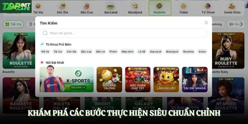 Khám phá các bước thực hiện siêu chuẩn chỉnh